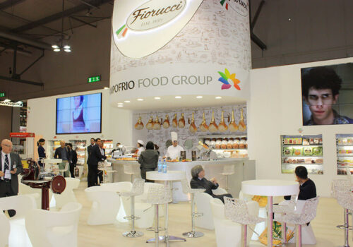 Allestimento fiera tuttofood per fiorucci