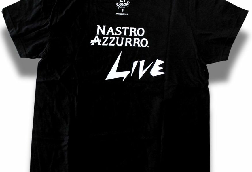 merchandising per eventi magliette gruppi musicali
