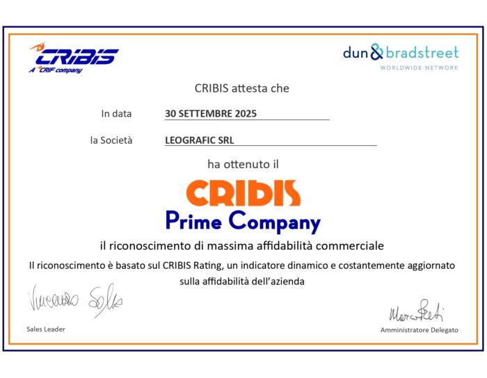 certificato cribis