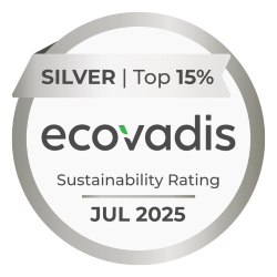 ecovadis medaglia d'argento 2025